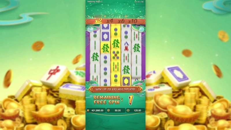 Pay Table in PG Jackpot Mahjong Ways